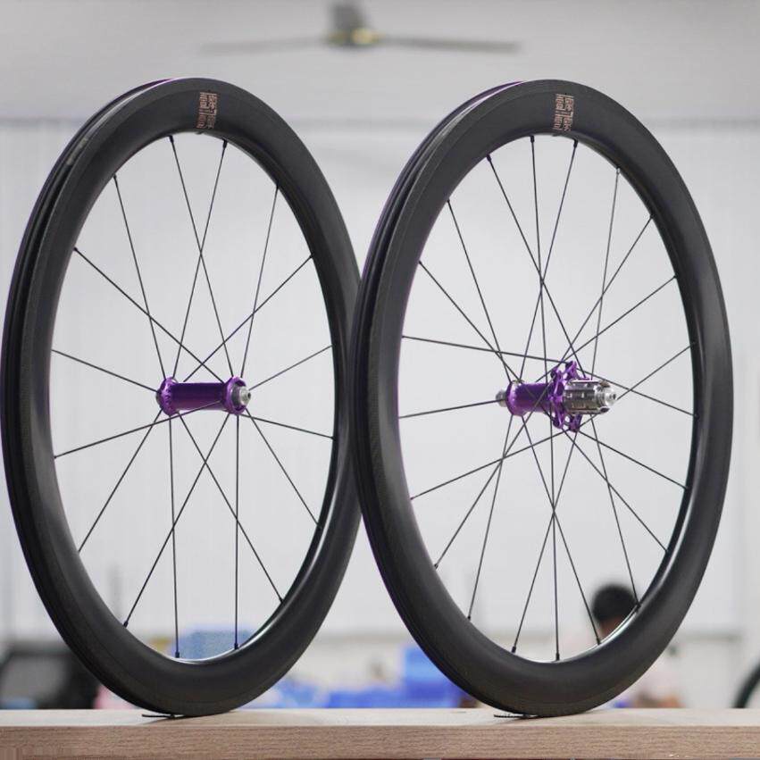 0011cycle丨R2圈刹钢条碳条碳纤维公路轮组超轻真空车圈陶化v刹