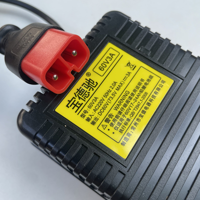 松吉48V60V72V电动车长线铅酸蓄电池智能充满绿灯停充 原装充电器