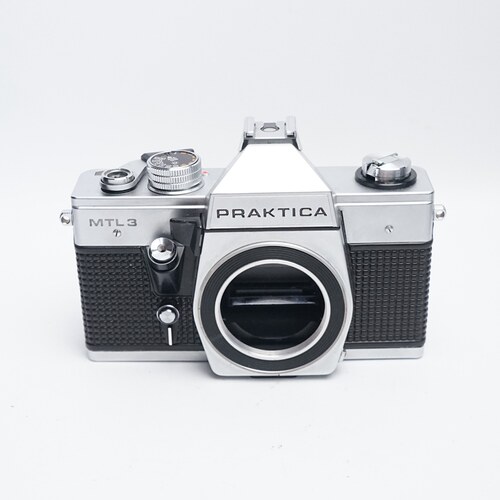 摆设机德国百佳柏卡praktica mtl3 机械胶片单反机身道具收藏装饰 - 封面