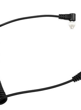 30cm可拉长1m PC-PC引闪线2.5 3.5 6.35锁紧螺纹相机闪光灯同步线