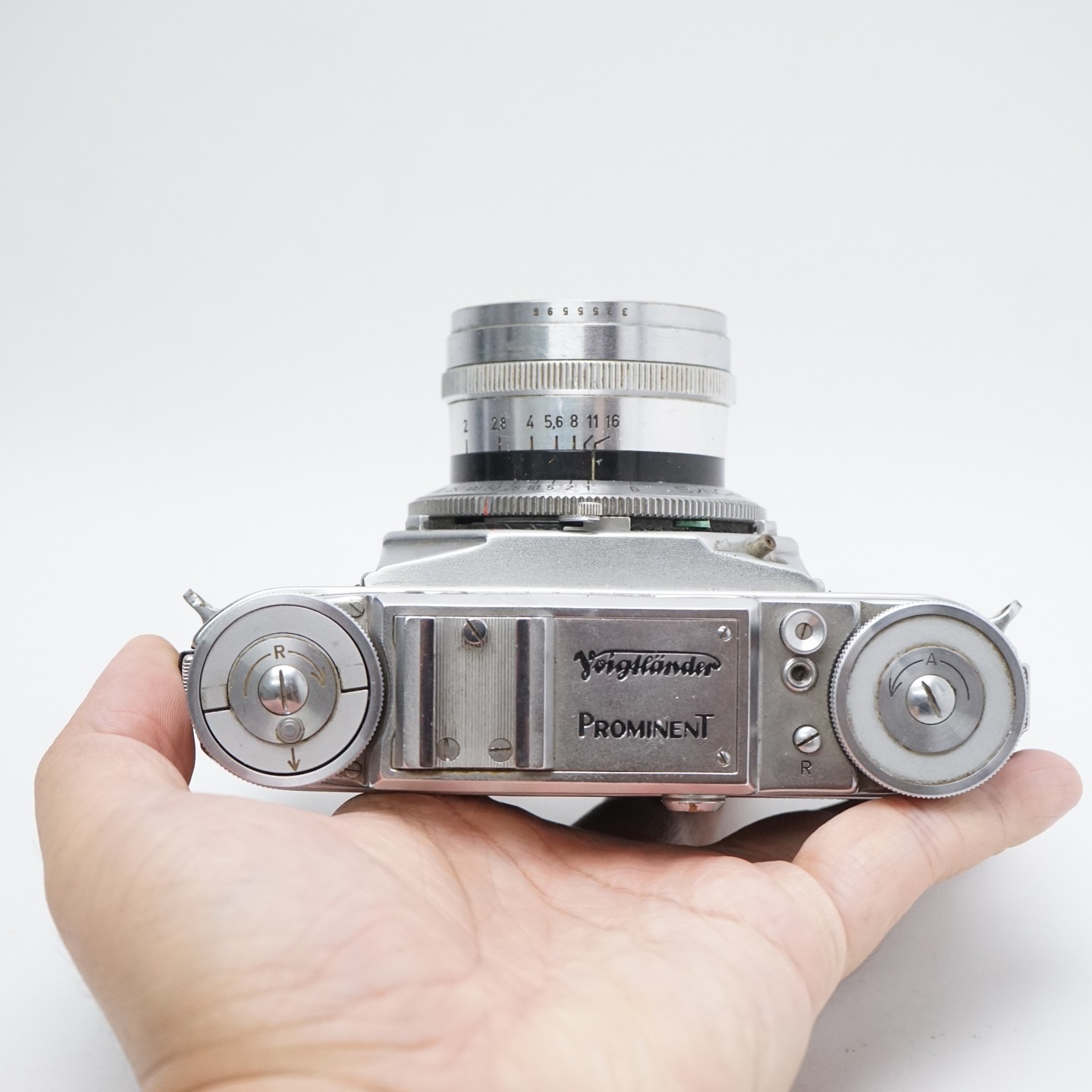 德国福伦达至尊相机Prominent旁轴ULTRON 50mm f2.0镜头金属机械