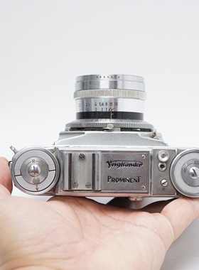 德国福伦达至尊相机Prominent旁轴ULTRON 50mm f2.0镜头金属机械
