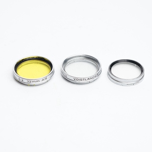 32mm德国福伦达原产UV黄镜SF滤镜325/32 vitomatic IIa等通用卡口