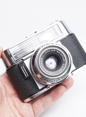 少见德国福伦达1CS VITOMATIC I CS 胶片相机135胶卷旁轴复古估焦