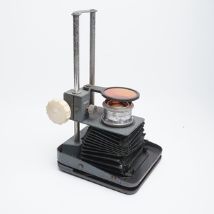 装 fujimoto 富士放大机配件 lucky银色镜头带橙镜皮腔 饰摆件