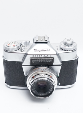 德产经典DKL口福伦达bessamatic 50 2.8 天赛镜头135胶片单反相机