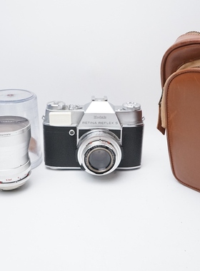 1959年德国Kodak Retina Reflex S shneider 50/2.8 135/4双镜头