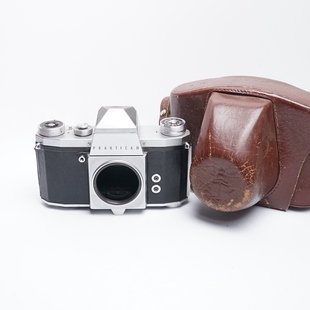M42口胶片单反早期收藏 德国高额头双过片全金属机械 praktica