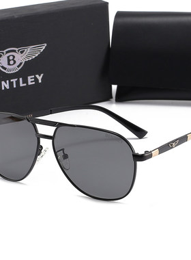 宾利BENTLEY专柜正品太阳镜男士墨镜开车偏光女士专用驾驶潮眼镜