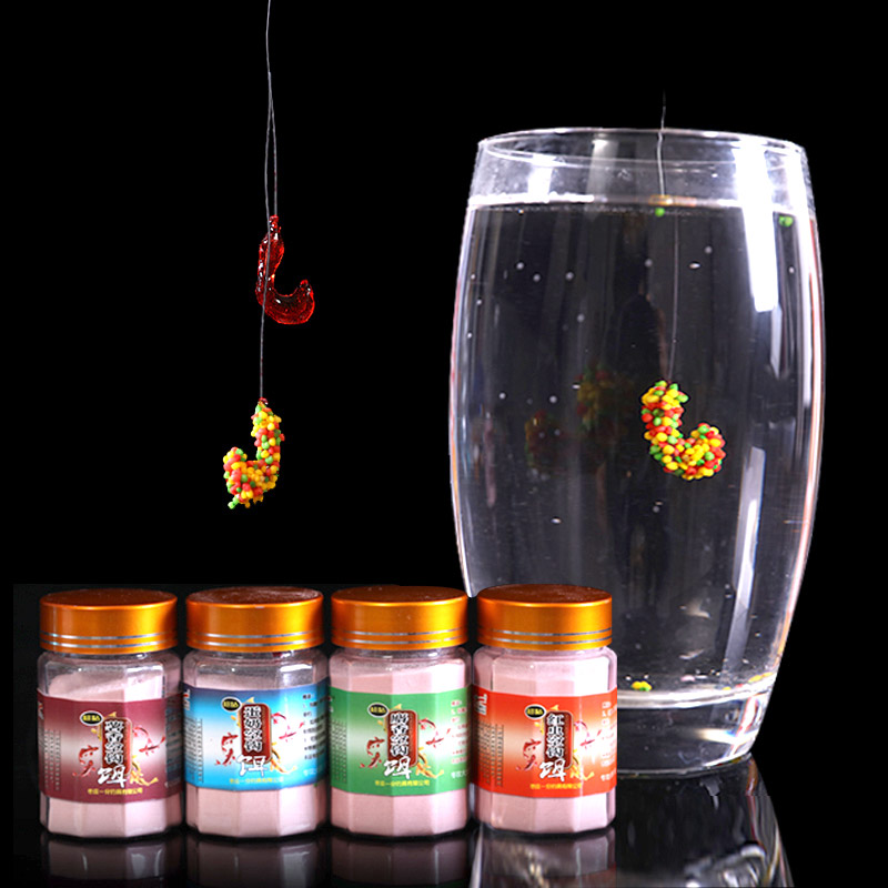 摇三摇套装克星沾粉强力夏季鱼饵