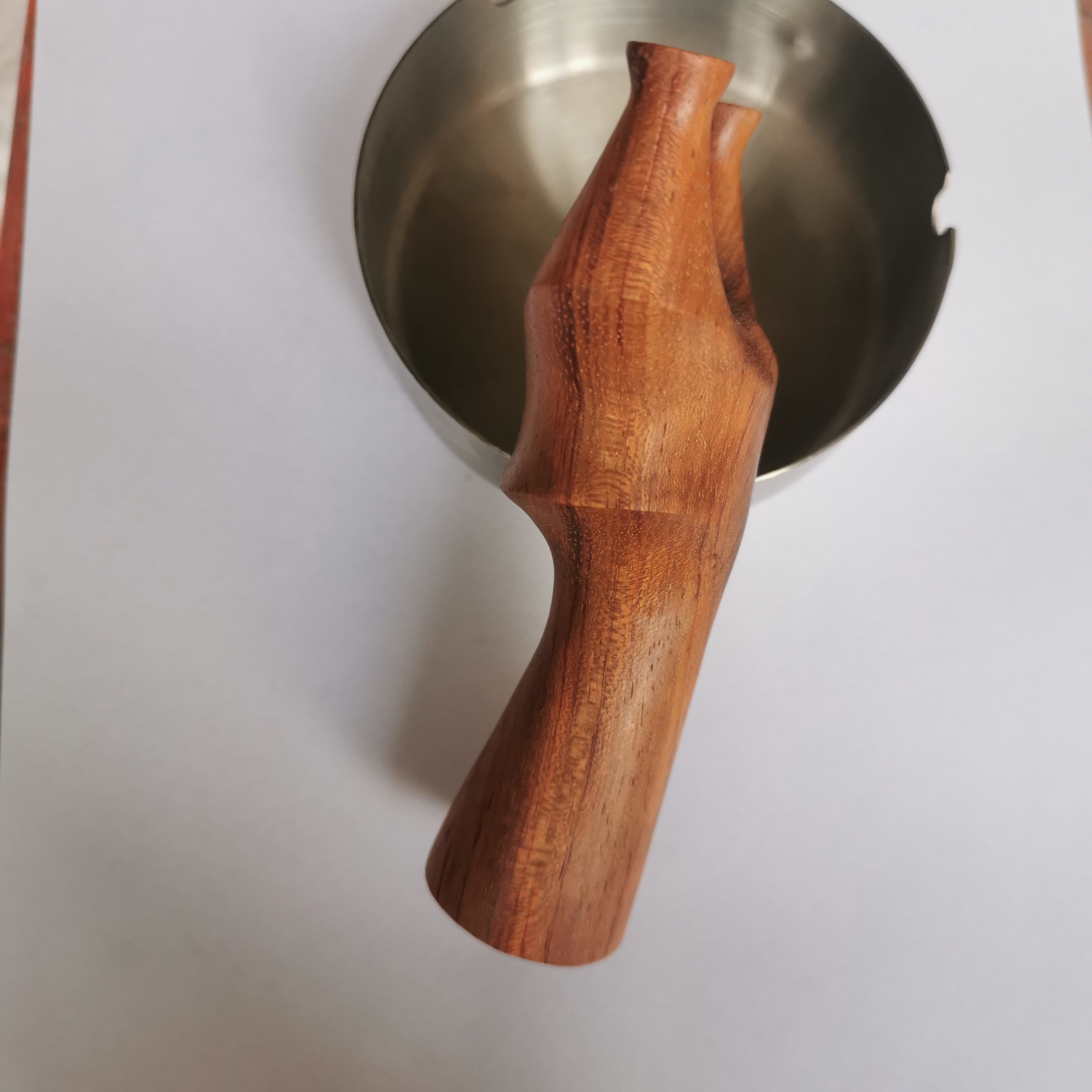 飞虎圆头巴西花梨木天罡弹弓扁皮实木弹弓