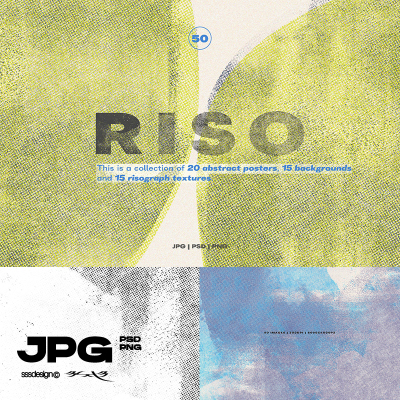 3SD3复古磨损做旧肌理噪点彩色半调透明颗粒底纹叠加背景设计素材