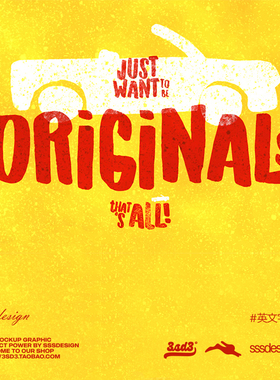 3SD3 趣味卡通美式复古磨损儿童手写艺术风格PROCREATE英文字体包