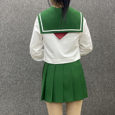 水手服百褶裙动漫cos服川井定制