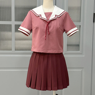 量身定制动漫阿兹漫画大王同款水手服百褶裙COS服jk