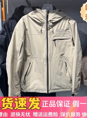 斯凯奇2025新款男子秋冬季防水冲锋衣三合一（羽绒内胆）P425M110