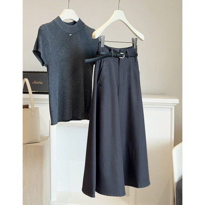 西装半身裙女早秋2025年新款气质