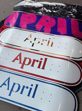 April滑板板面yuto签名款新款8.0 8.25Rayssa leal巴西小仙女滑板