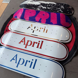 April滑板板面yuto签名款新款8.0 8.25Rayssa leal巴西小仙女滑板