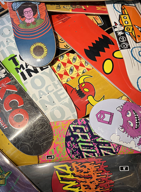 进口sk8mafia滑板板面toymachine专业四轮双翘板面foundation福袋