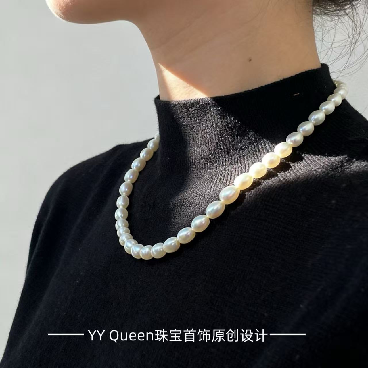 设计师珍珠项链女轻奢高级感