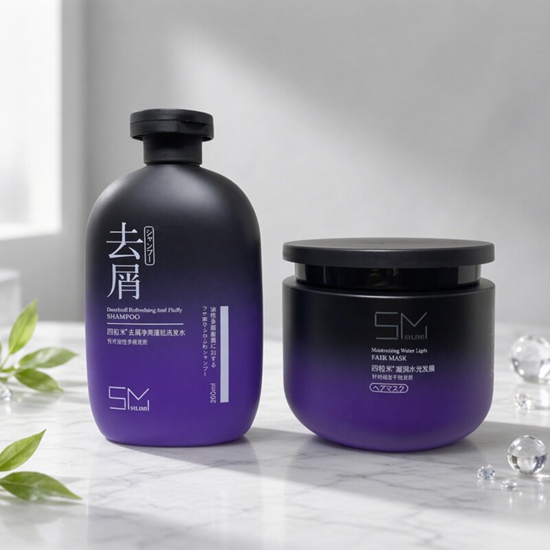 四粒米去屑净爽蓬松洗发水水光发膜护发素清爽控油修护毛躁干枯发