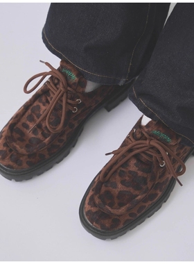 WWG新色入6色！潮酷工装系带日系休闲鞋袋鼠鞋牛津鞋乐福鞋德训鞋