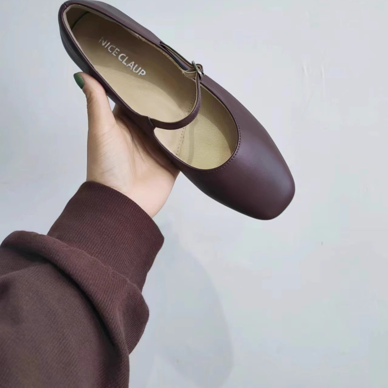 简约法式玛丽珍女鞋日系新款