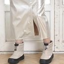 MOZ复古北欧风户外防水防滑保暖加绒日系雪地靴女靴短靴