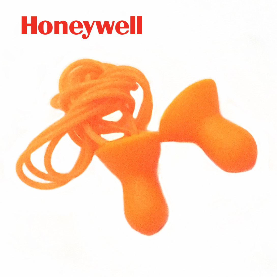 Honeywell带线QUIET防噪音软硅胶耳塞隔音防水耳塞水洗游泳用1付