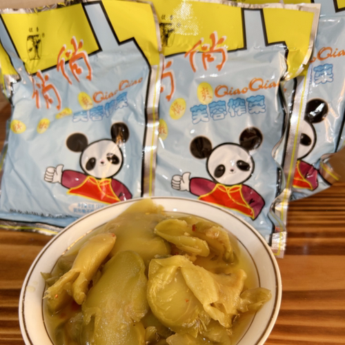 浙江桐乡榨俏俏芙蓉榨菜包鲜嫩脆爽榨菜片下饭菜酒菜早餐菜130*10