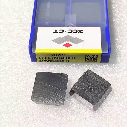株洲钻石数控四方铣刀片SPKN/SEKN1504EDFR YD201 45度75度 铸铁