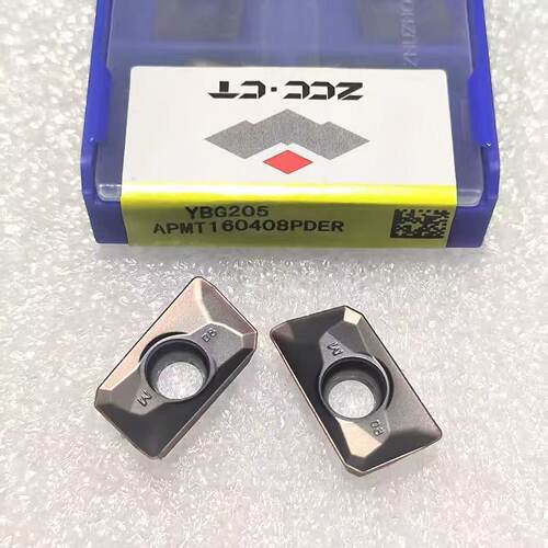 株洲钻石数控铣刀片APMT160408/1135PDER YBG205原厂正品不锈钢