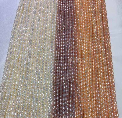 高品质DIY天然淡水小米珍珠项链