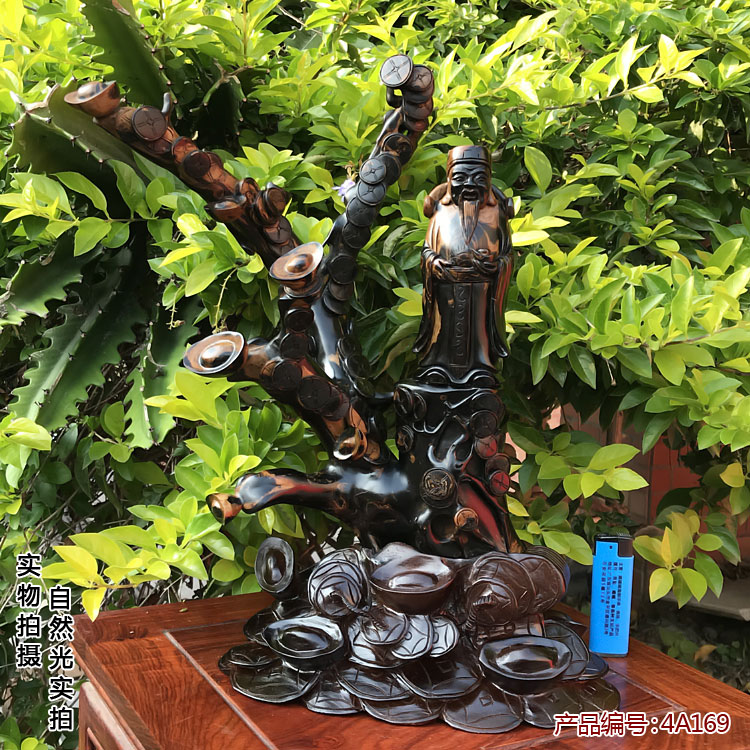 海柳佛像文玩开业财神爷摆件包邮