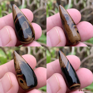 天然保真海柳文玩吊饰挂件收藏级自然纹妖纹佛珠念珠配饰水滴吊坠