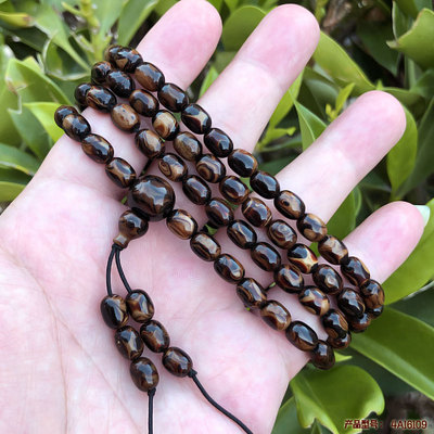 天然保真血柳活海柳手串佛珠念珠项链桶珠108颗6x8mm米珠X纹包邮