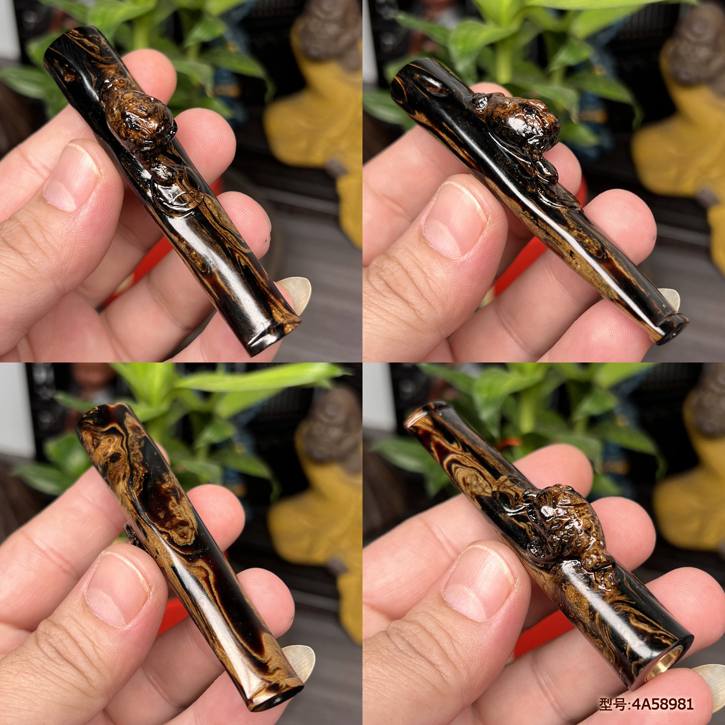 天然海柳拉杆活性炭过滤烟嘴