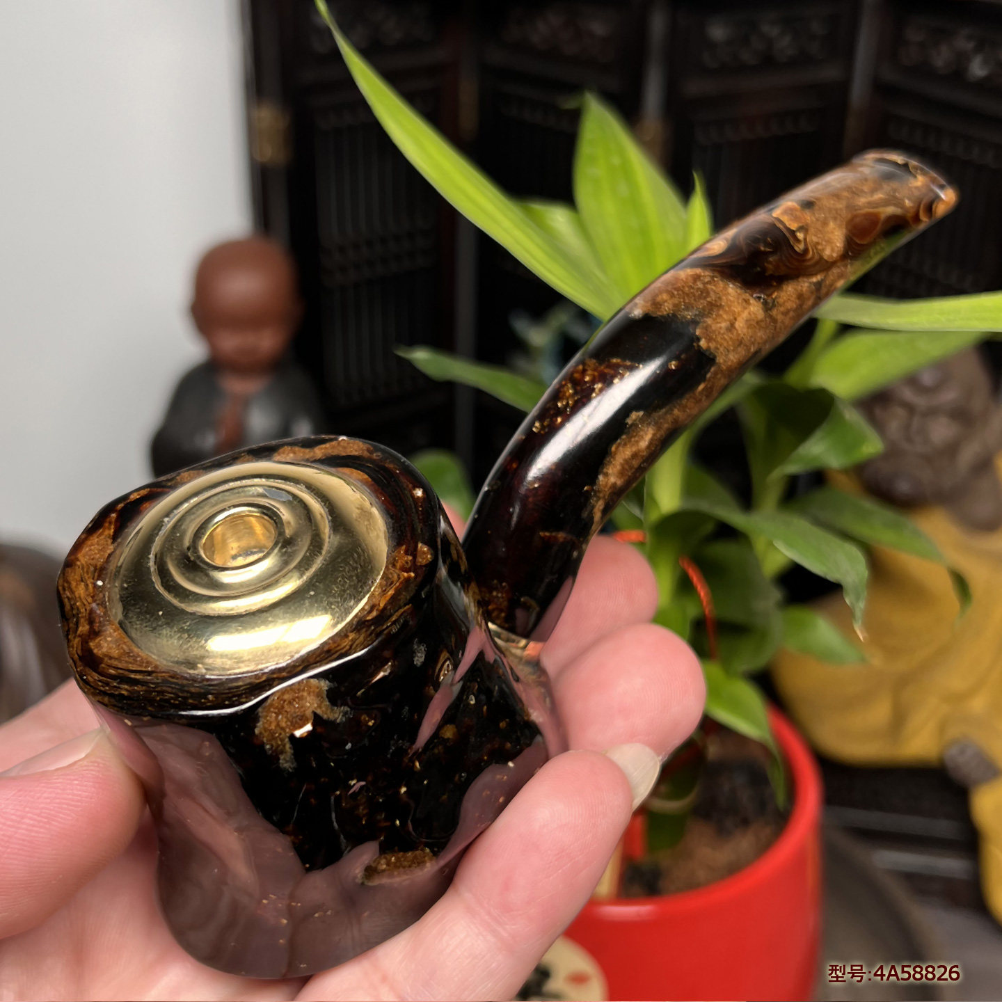 天然保真海柳烟斗精工拉杆过滤