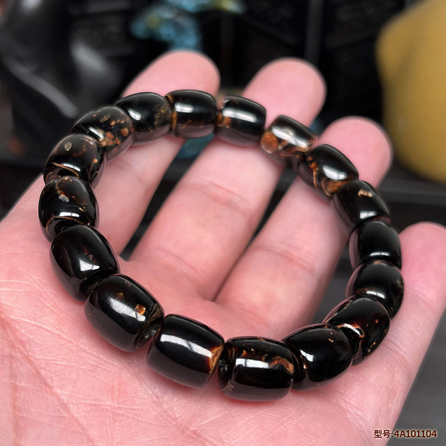 保真天然海柳手串文玩桶珠转运珠情侣礼物老料手链10X11mm金丝纹,特色手工艺,佛珠手链,淘宝优惠券,粉丝福利购,淘宝优惠卷