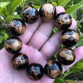 保真天然血柳海柳手串男士 包邮 手链文玩多宝佛珠念珠首饰 X纹24mm