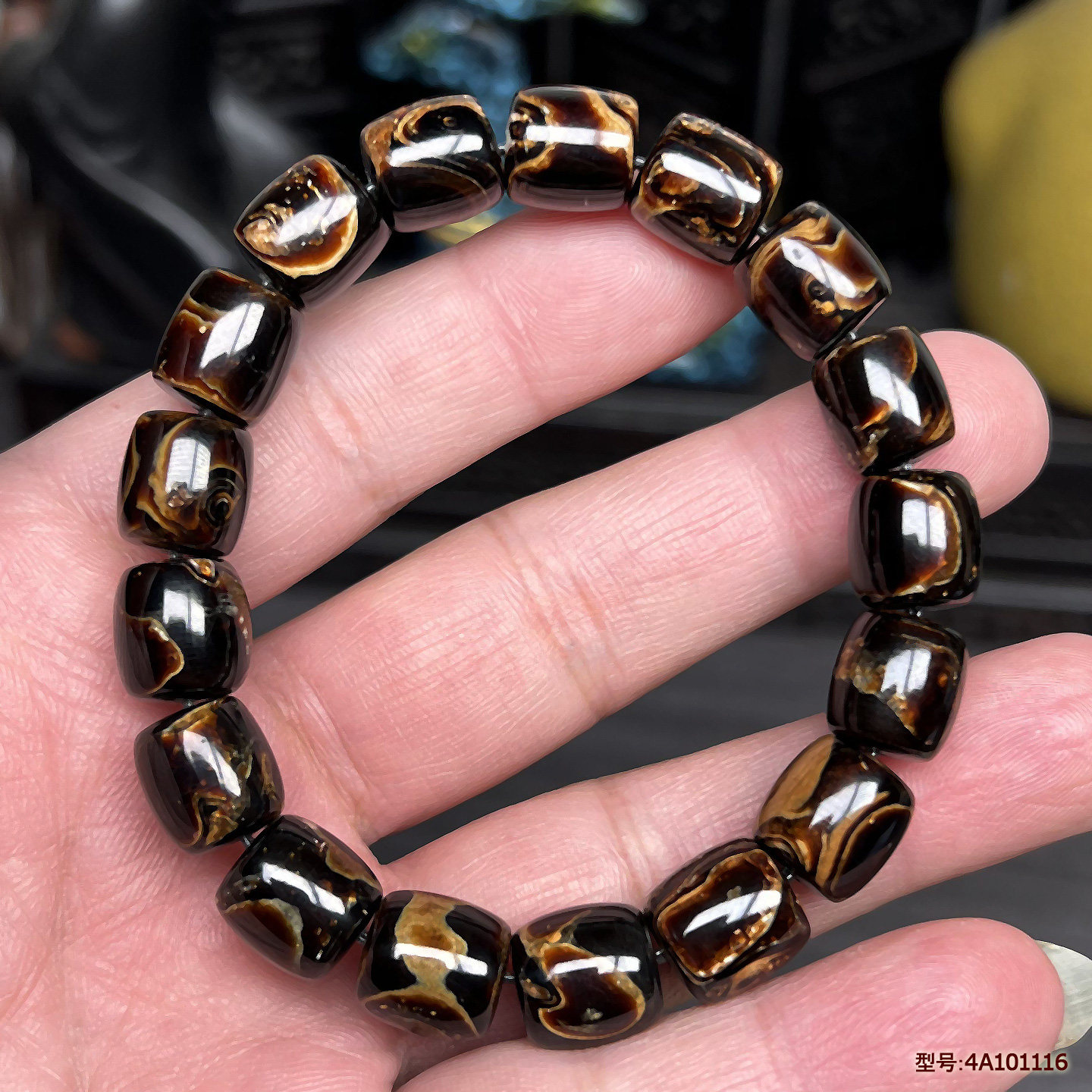 保真天然海柳手串文玩桶珠转运珠情侣礼物复古手链10X11mm火焰纹,特色手工艺,佛珠手链,淘宝优惠券,粉丝福利购,淘宝优惠卷