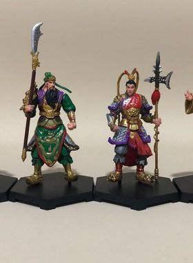 三国演义张飞关羽刘备吕布扭蛋