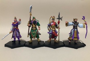 三国演义张飞关羽刘备曹操吕布貂蝉赵云诸葛黄忠人物摆件约8厘米