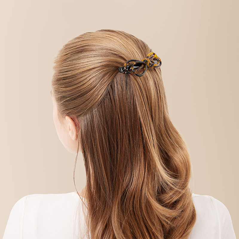 蝴蝶结发夹佩妮醋酸树脂发夹