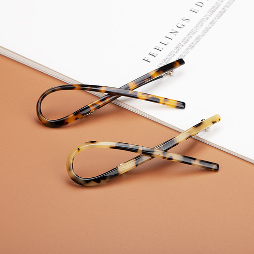 佩妮发饰侧边飘带刘海一字顶夹