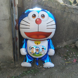 热销创艺奇星飘空气球特大立体 KT猫 叮当猫 升空气球批