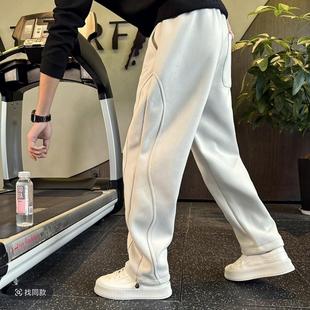 潮牌卫裤 男裤 新款 秋季 子秋冬宽松休闲裤 男款 裤 帅气百搭 直筒运动裤