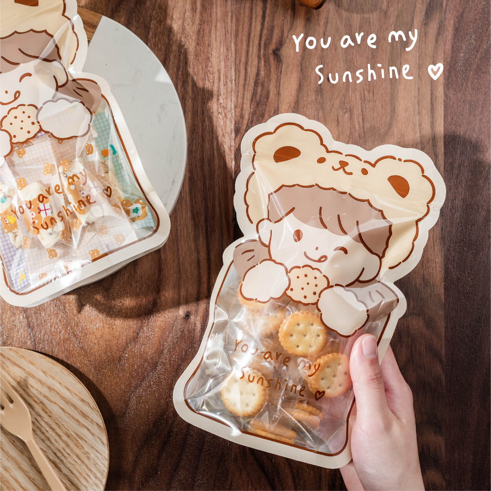 可爱卡通自立袋子烘焙手工曲奇饼干太妃咖啡牛轧糖雪花酥自封包装|msdalam kategori dapur/memasak Appliances, barbeku/bakeware, perkakas dapur penaik DIY, kotak snek/beg - dari Buy2taobao.com untuk memberikan perkhidmatan ejen Taobao profesional membeli