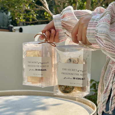 饼干糖果盒透明包装盒子